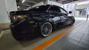マークXにシュタイナーEMX装着 -