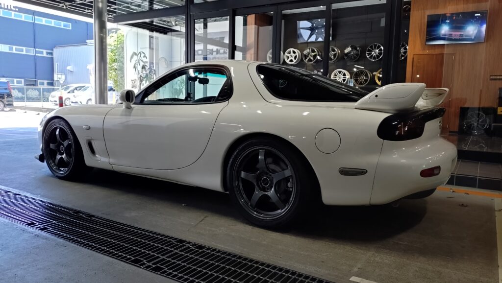 RX-7にトレーサーGT-V装着 -
