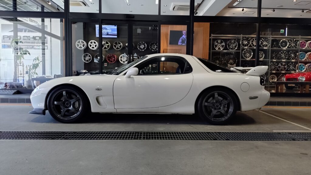 RX-7にトレーサーGT-V装着 -