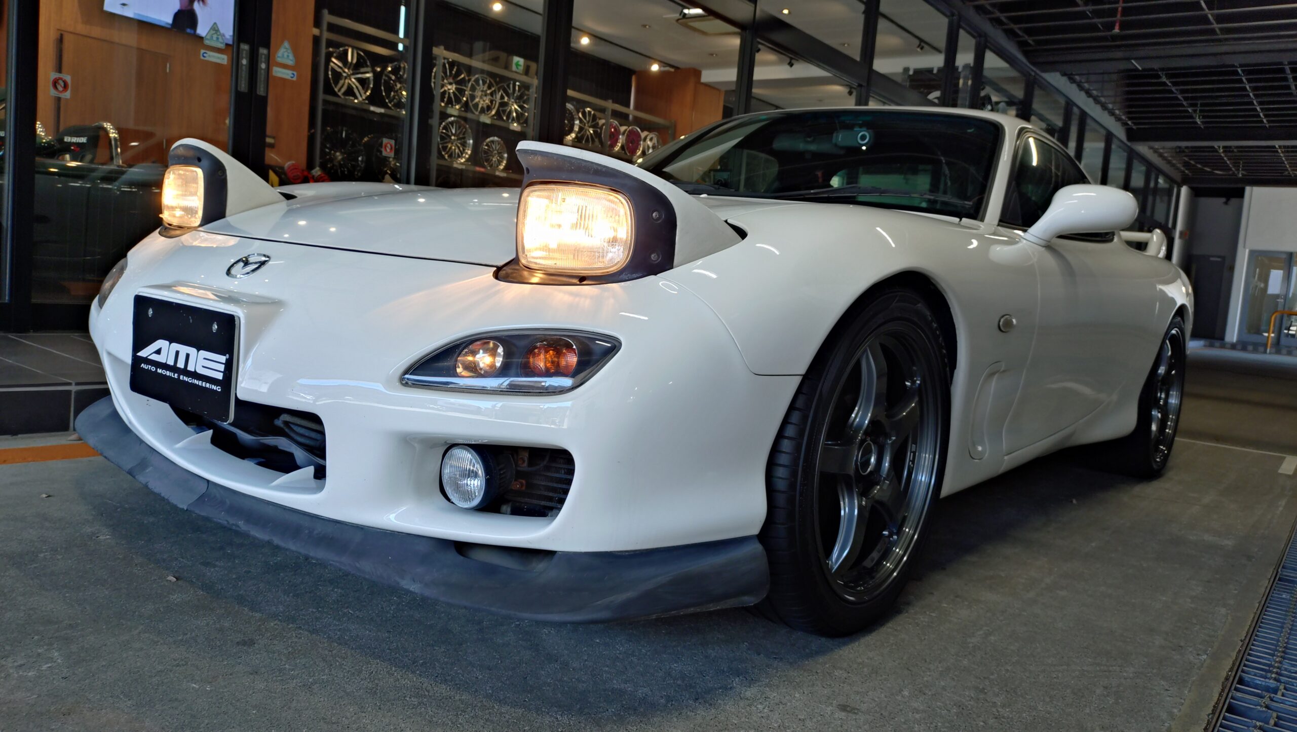 RX-7にトレーサーGT-V装着 -