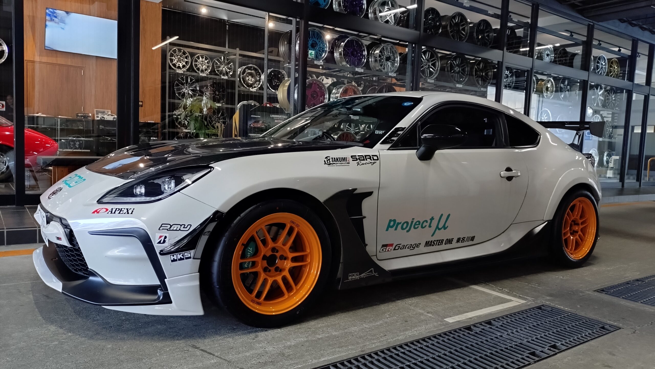 トヨタ　GR86にRPF1装着 -