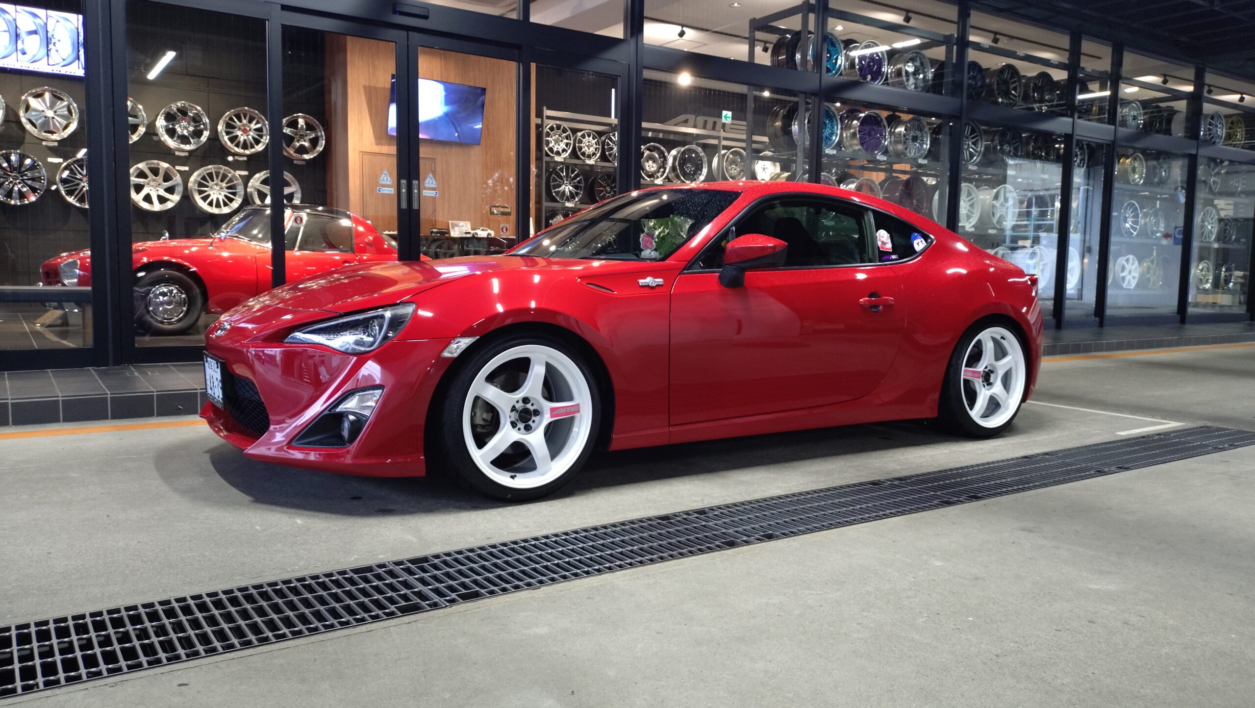 トヨタ86にGT-V装着 -