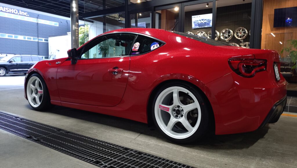 トヨタ86にGT-V装着 -