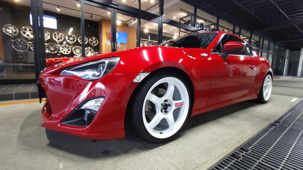 トヨタ86にGT-V装着 -
