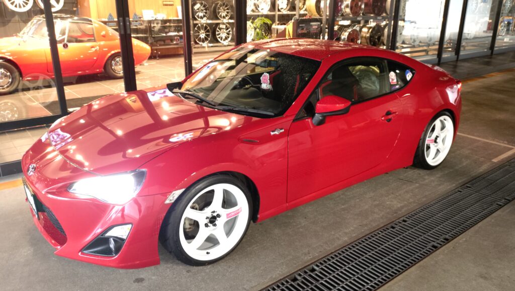 トヨタ86にGT-V装着 -