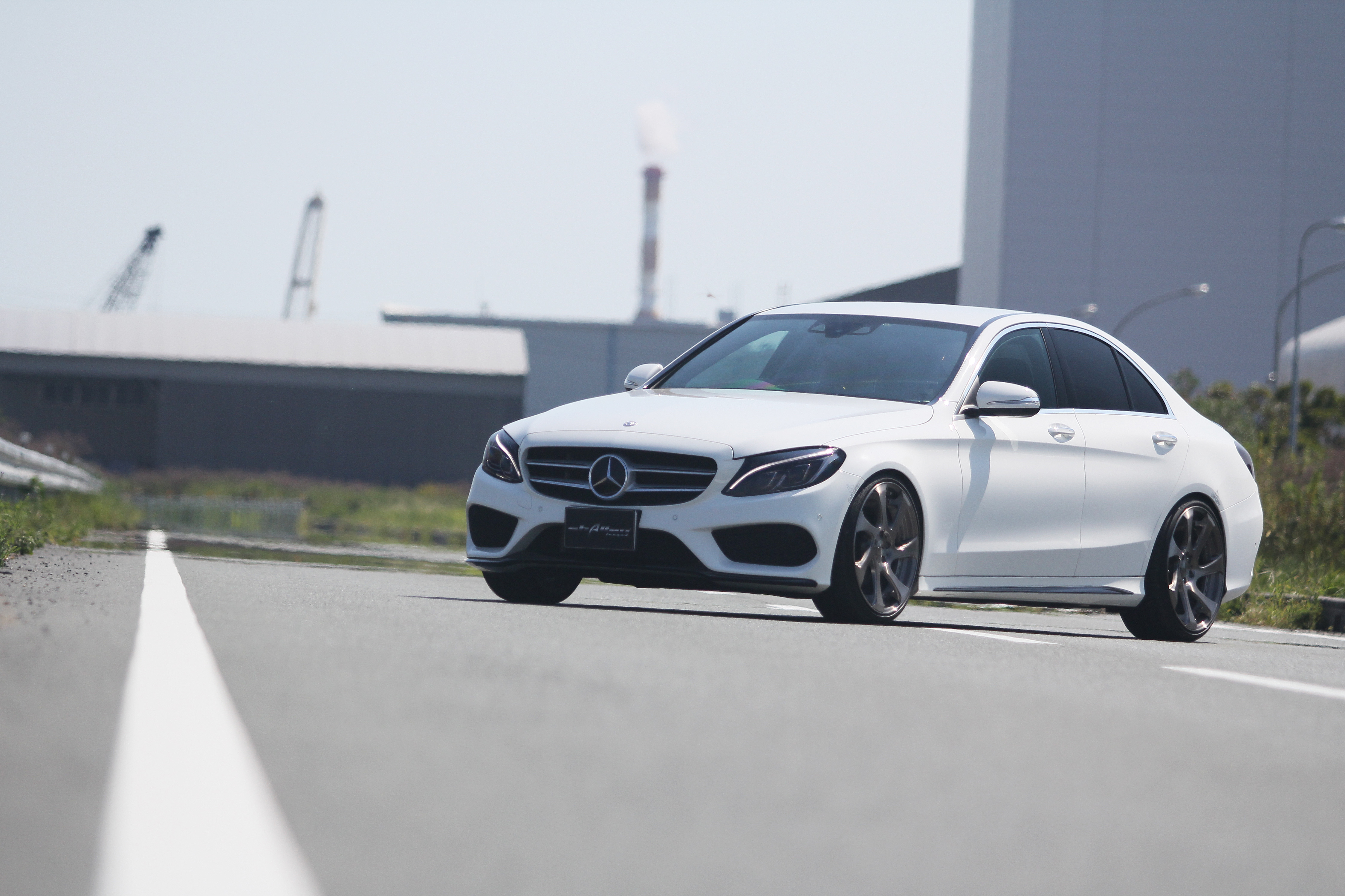 SHALLEN L.O.D. WX × MBZ C-class | AME PRO SHOPブログ アルミ