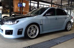 WRX　STIにエンケイRPF1装着 -