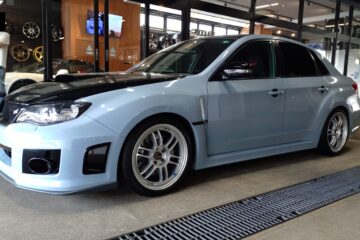 WRX　STIにエンケイRPF1装着 -
