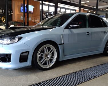 WRX　STIにエンケイRPF1装着 -