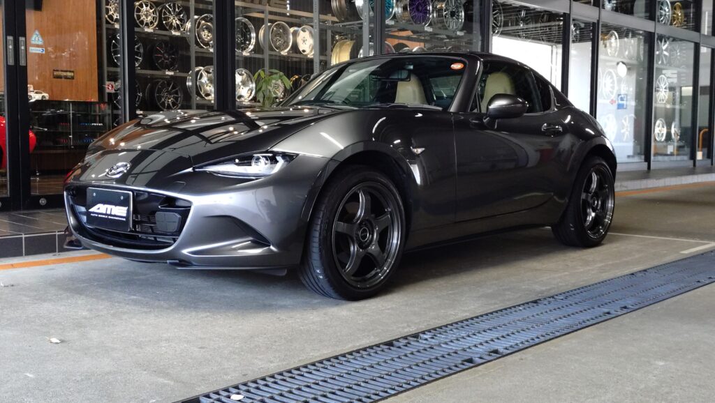 マツダ　ロードスターRFにトレーサーGT-V装着 -
