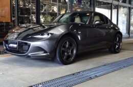 マツダ　ロードスターRFにトレーサーGT-V装着 -