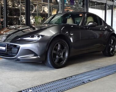 マツダ　ロードスターRFにトレーサーGT-V装着 -