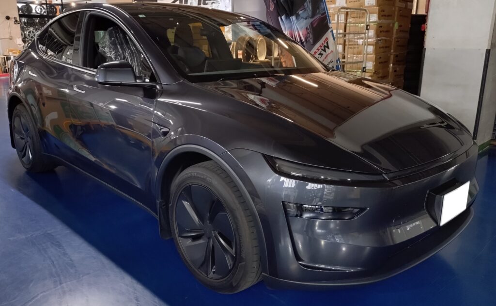 テスラモデルY　ジュニパーRWDマッチング測定 -